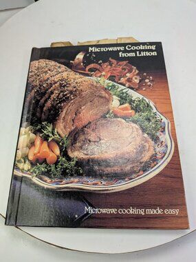 Vintage 1981 Litton Microwave Cooking Made Easy Cookbook